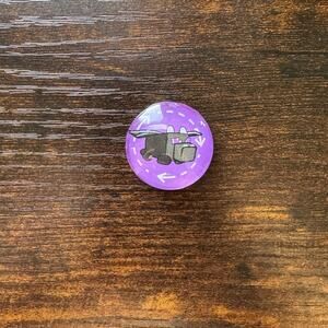 *Handmade Magnet* The Woobles Minecraft Ender Dragon Collectible Glass Magnet